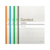 Gambol G4507 Note Book A4 8"x11" 50Pages