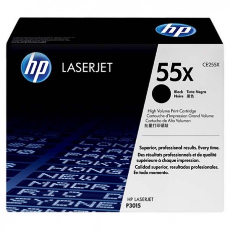 HP CE255X 55X Toner Cartridge Black