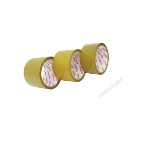 [More Discount] Red Flexible OPP Packing Tape 3"x40yds Brown