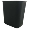 Rectangular Rubbish Bin Black