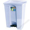 GEO 70 Rectangular Step On Rubbish Bin 70Litre Grey