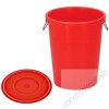 Red A 249/250 Rubbish Bin w/Cover 64Litre Red