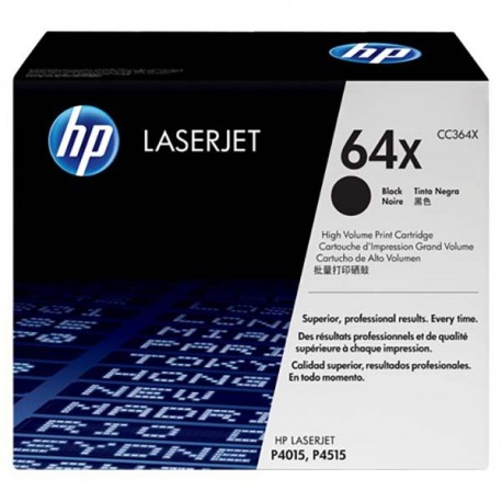 HP CC364X 64X Toner Cartridge Black