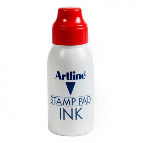 Artline ESA-2N Stamp Pad Ink 50ml Red