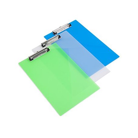 Plastic Clip Board A4 Cyber Clear