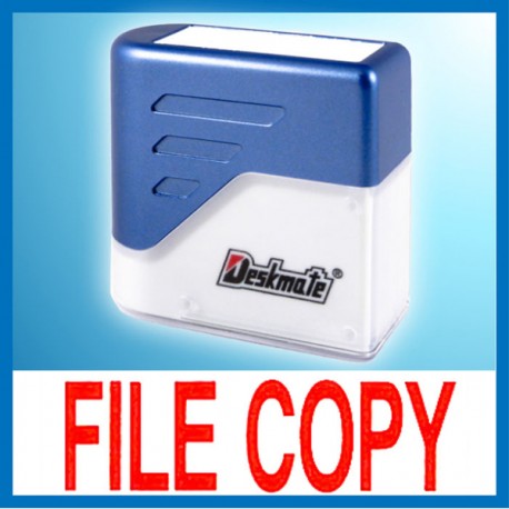 Deskmate KE-F08 FILE COPY Pre-Inked Chop