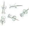 Globe Push Pin 18's Clear