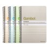 Gambol SA6506Y 單線圈筆記簿 A6 4吋x6吋 50頁