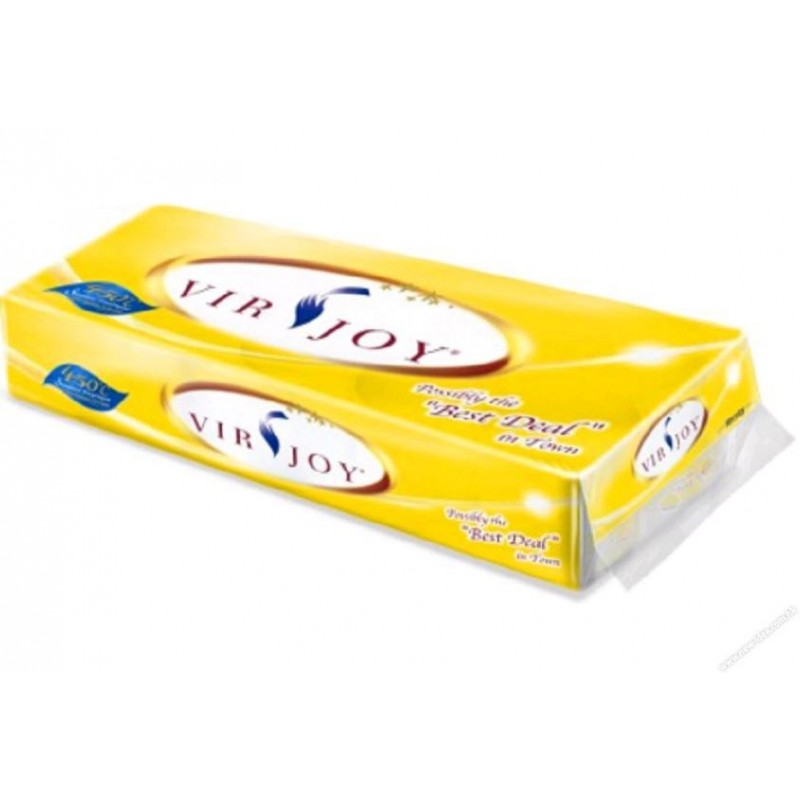 Virjoy Best Deal Bathroom Tissue Roll 3-Ply 10Rolls Yellow Pack