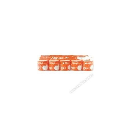 C&S Ultra Bathroom Tissue Roll 3-Ply 10Rolls Orange Pack