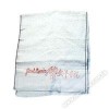 Good Morning Cotton Towel 12"x28" White