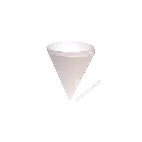 Paper Cone Cup 4oz 250's White