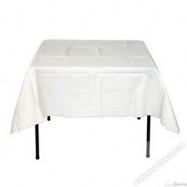 Table Cloth 66"x66" 50Sheets White