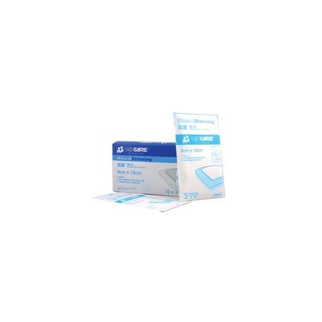 Cancare Adhesive Wound Dressing 9cmx15cm 3's