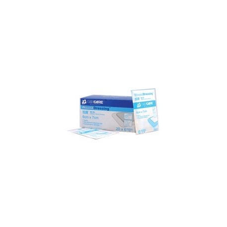 Cancare Adhesive Wound Dressing 6cmx7cm 6's