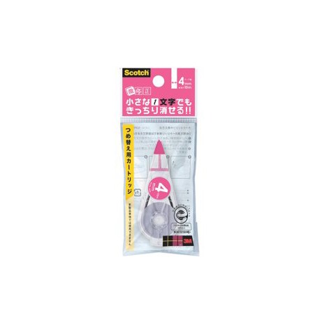 3M Scotch SCPR-4 Correction Tape Refill For SCPD-4 4.2mmx10M