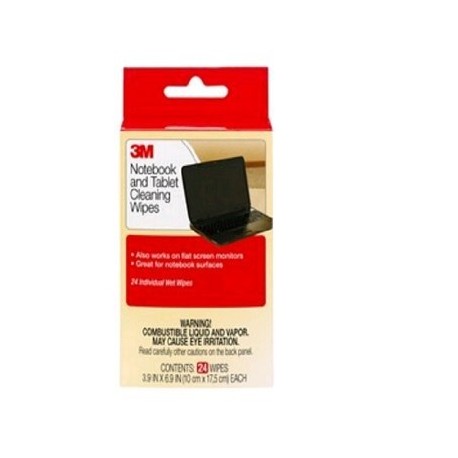 3M CL-630 Notebook Screen Cleaning Wipes 24's