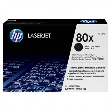 HP CF280X 80X Toner Cartridge Black