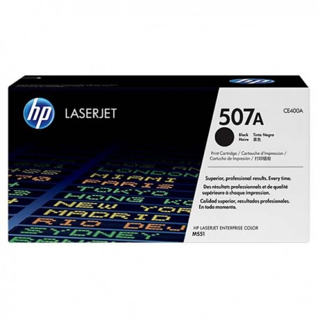 HP CE400A 507A Toner Cartridge Black