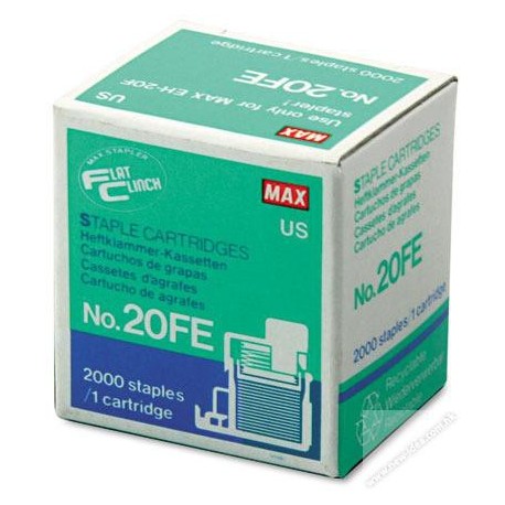 Max 20FE Cassette Staples For EH-20F 2000's