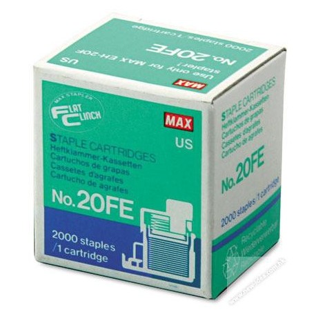 Max 美克司 20FE 專用平腳釘 EH-20F用 2000枚