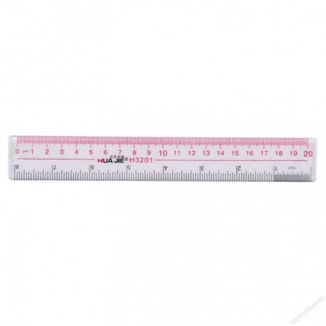 Plastic Ruler 8"