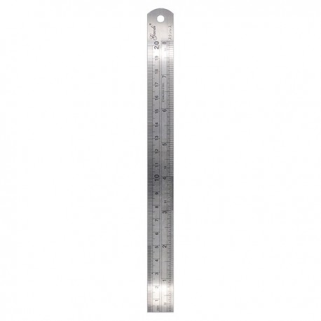 Steel Ruler 8"