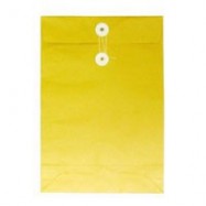 Envelope w/String 10"x14" Brown