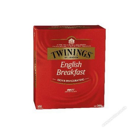 Twinings Teabags English Breakfast Tea 100's