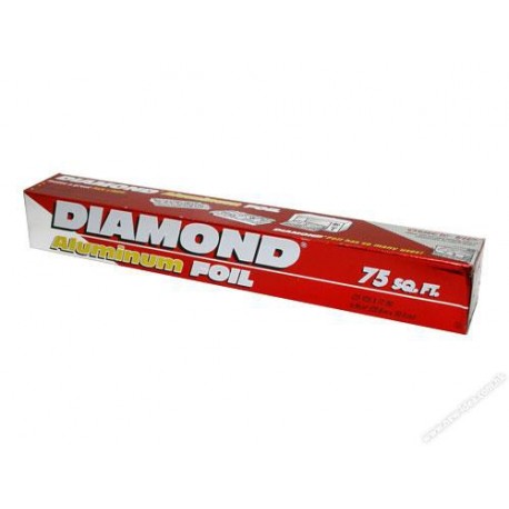 Diamond Aluminium Foil 12"x75'