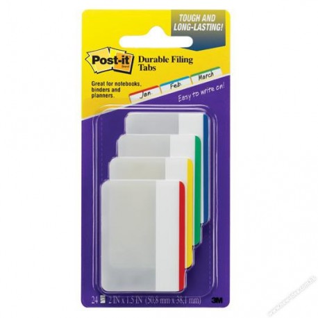 3M Post-it 686-F1 Durable Filing Tabs