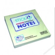 Stick-N 21150 黏貼便條紙 3吋x3吋 綠色