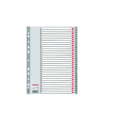 Esselte 100108 PVC Index Divider A4 1-31