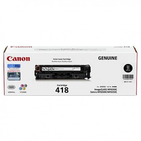 Canon 418 Toner Cartridge Black