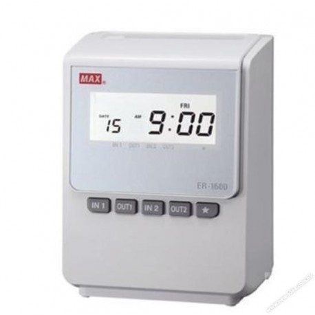 Max ER-1600 Electronic Time Recorder