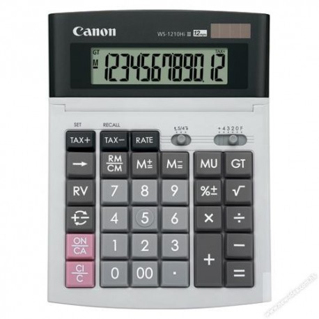 Canon WS-1210Hi III Calculator 12 Digits