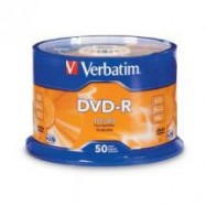 Verbatim DVD-R Disc 4.7GB 16x 50's Cake Pack