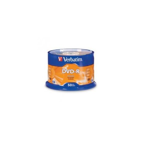 Verbatim DVD-R Disc 4.7GB 16x 50's Cake Pack