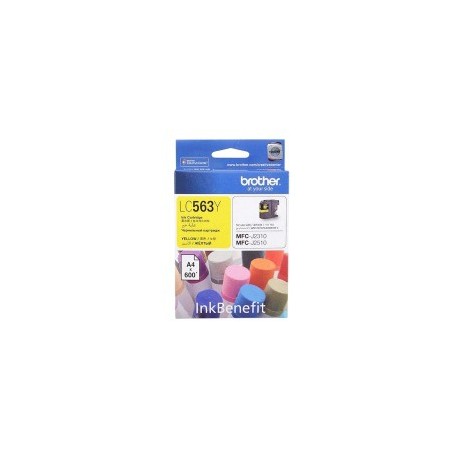 Brother LC-563Y Ink Cartridge Yellow