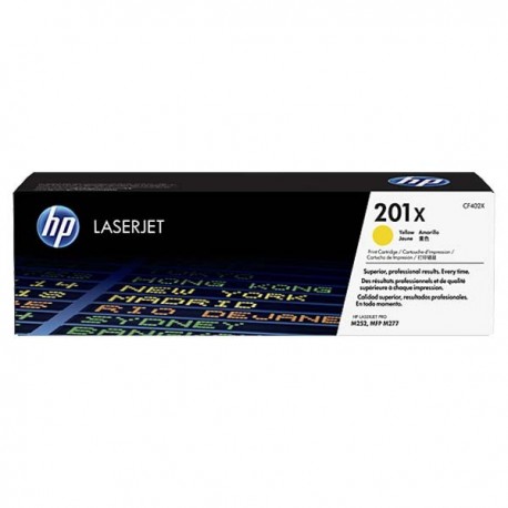 HP CF402X 201X Toner Cartridge Yellow