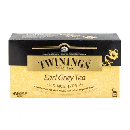 Twinings Teabags Earl Grey Tea 25's