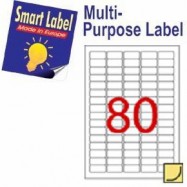 Smart Label 2618 Multipurpose Labels A4 35.6mmx16.9mm 8000's White