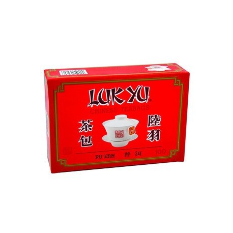 Luk Yu Chinese Teabags Pu Erh Tea 100's