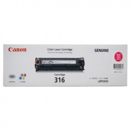 Canon 316M Toner Cartridge Magenta