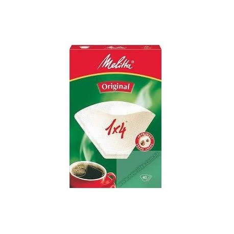 Melitta Filter Bag 1x4 40's