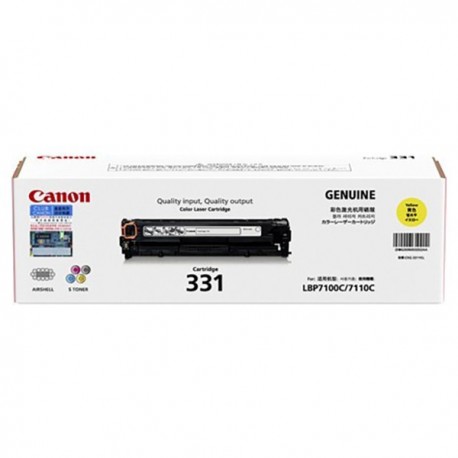 Canon 331Y Toner Cartridge Yellow