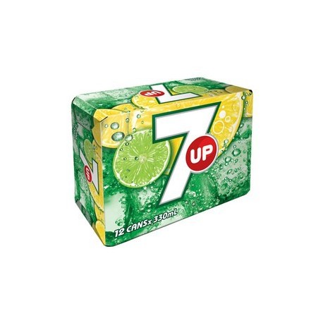 7-Up Soft Drink 330ml 12Cans