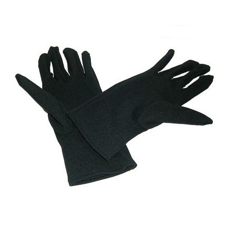 Cotton Gloves For Female 12Pairs Black