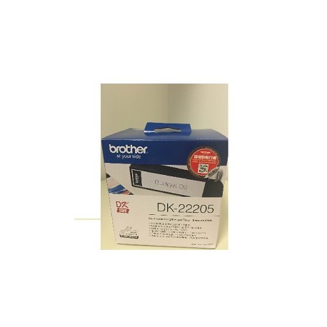 Brother DK22205 Paper Label Tape 62mmx30M