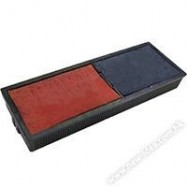 Deskmate SD-2156/2 Phrases & Dater Chop Ink Pad For SD-2156A 2 Colors Blue&Red